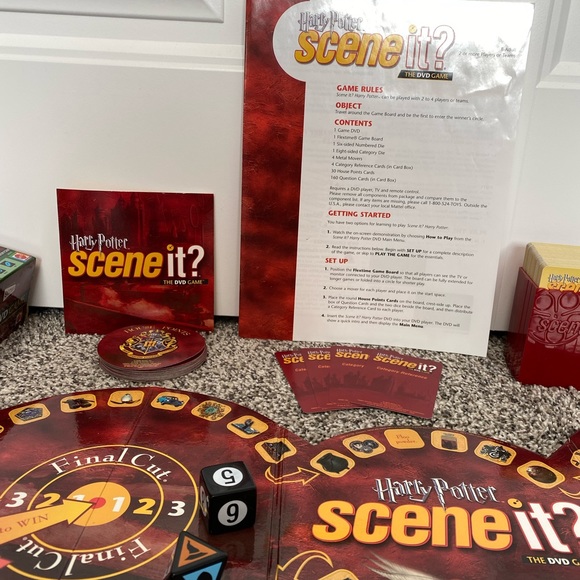 Harry Potter Scene It Game With DVD - Picture 3 of 11